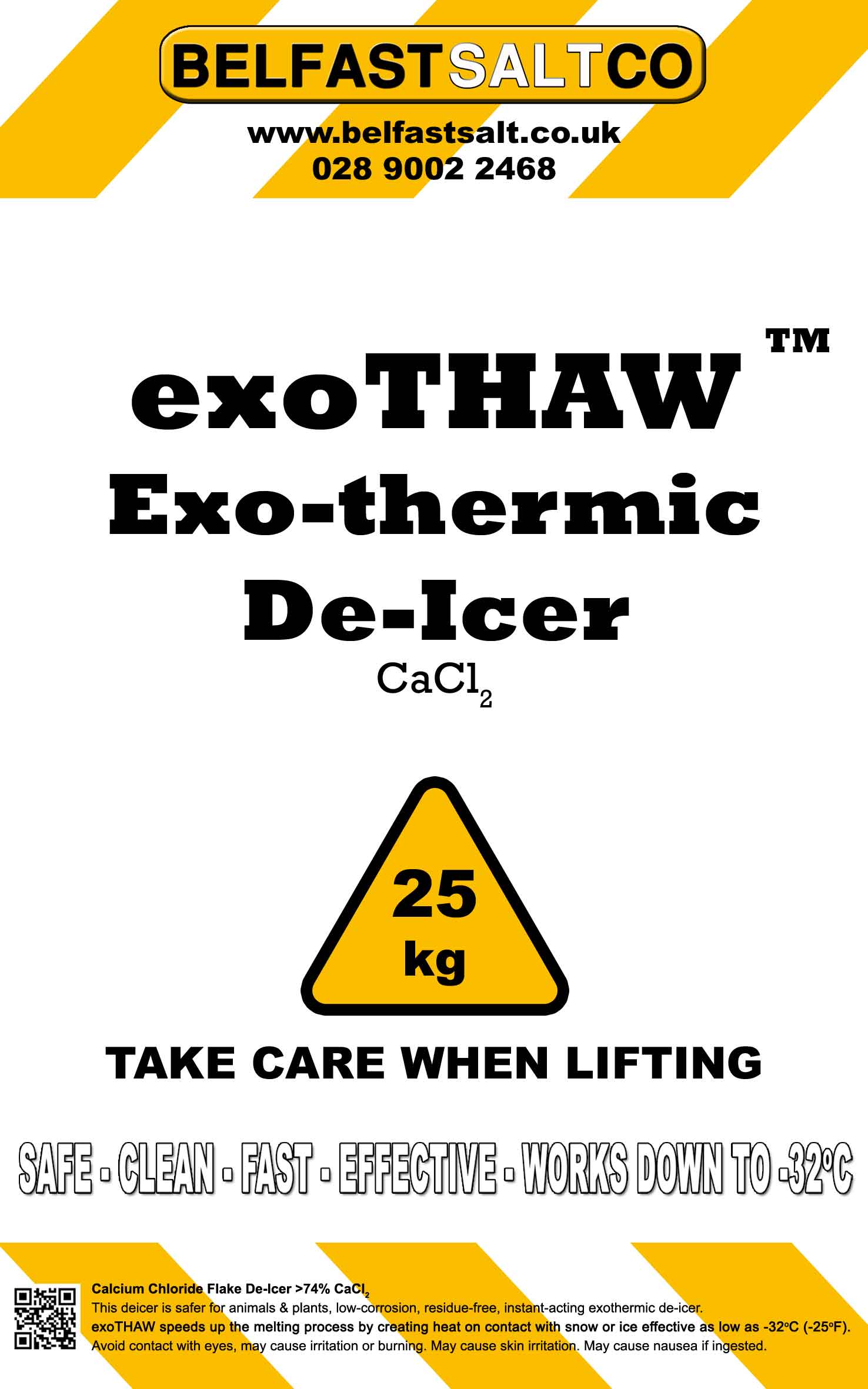 exoTHAW Calcium Chloride (bag may differ from image)